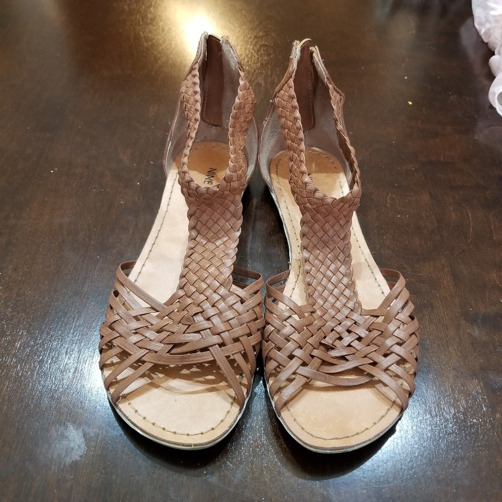 Nine west sandals.